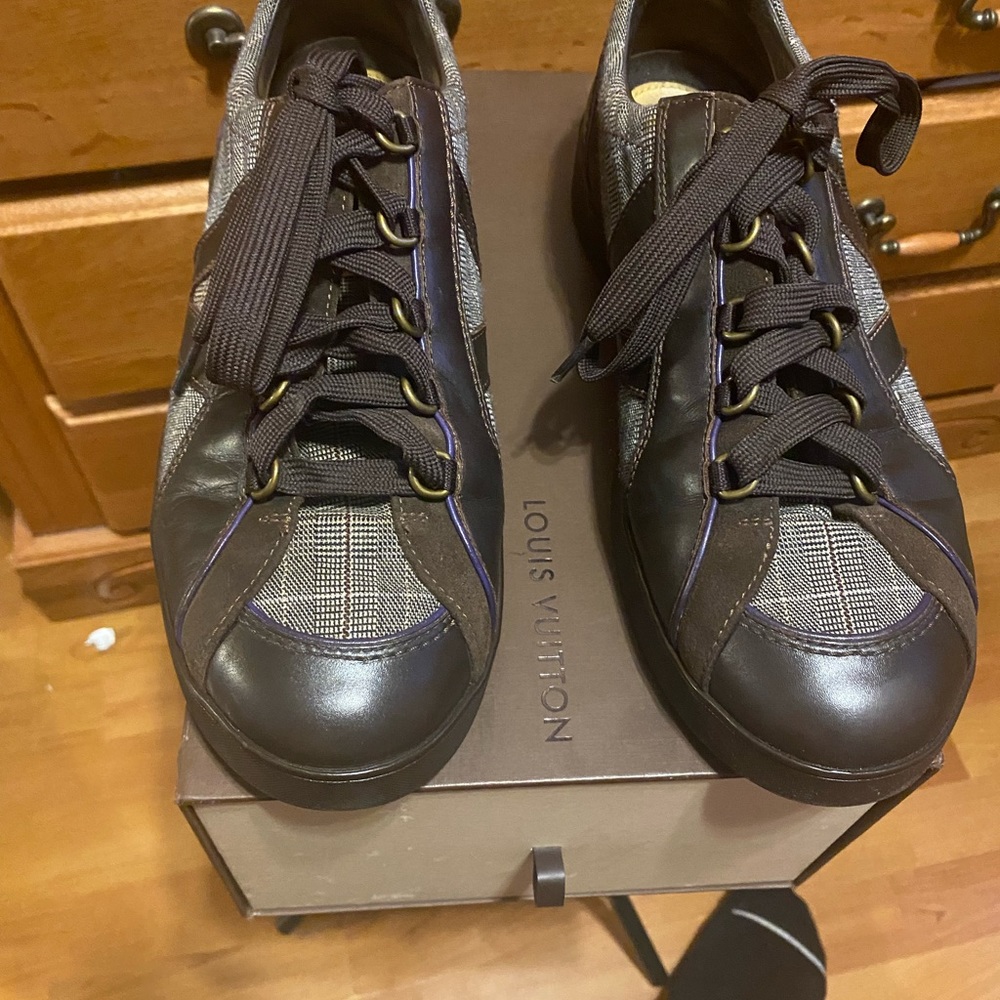 Louis Vuitton Monte Carlo INITI Brown Size 13